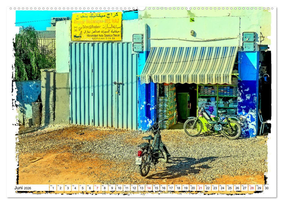 Marokkanische Impressionen (CALVENDO Premium Wandkalender 2026)