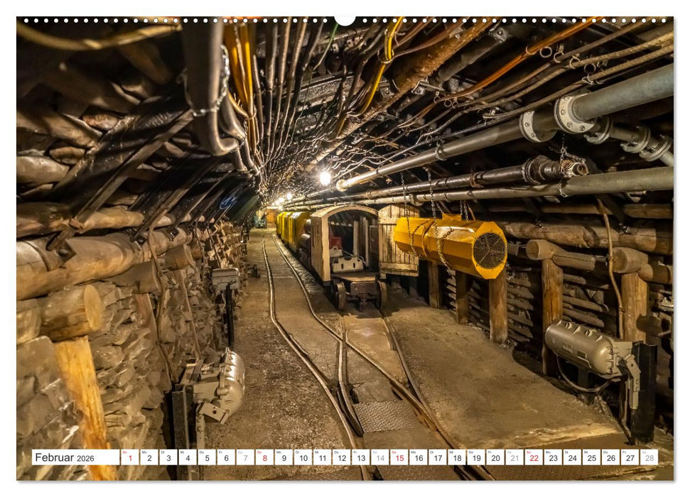 Die Zechen im Ruhrpott (CALVENDO Premium Wandkalender 2026)