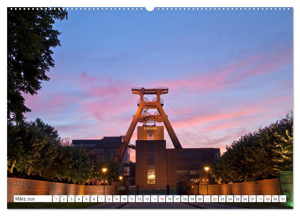 Die Zechen im Ruhrpott (CALVENDO Premium Wandkalender 2026)
