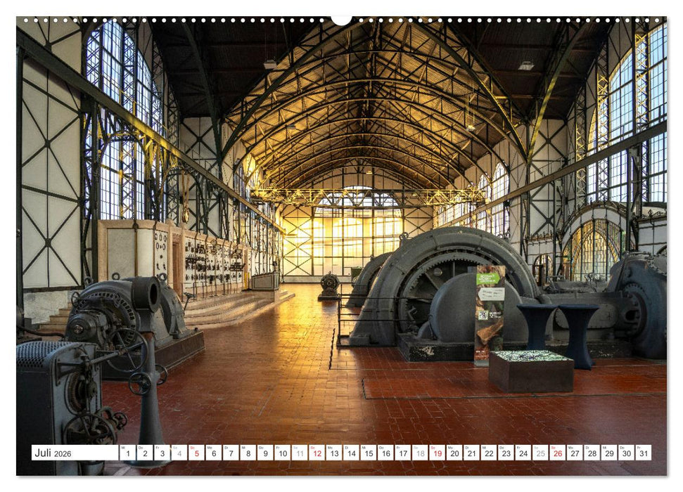 Die Zechen im Ruhrpott (CALVENDO Premium Wandkalender 2026)
