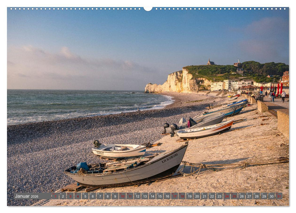 Normandie entdecken (CALVENDO Premium Wandkalender 2026)