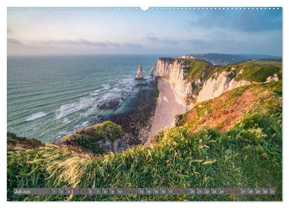 Normandie entdecken (CALVENDO Premium Wandkalender 2026)