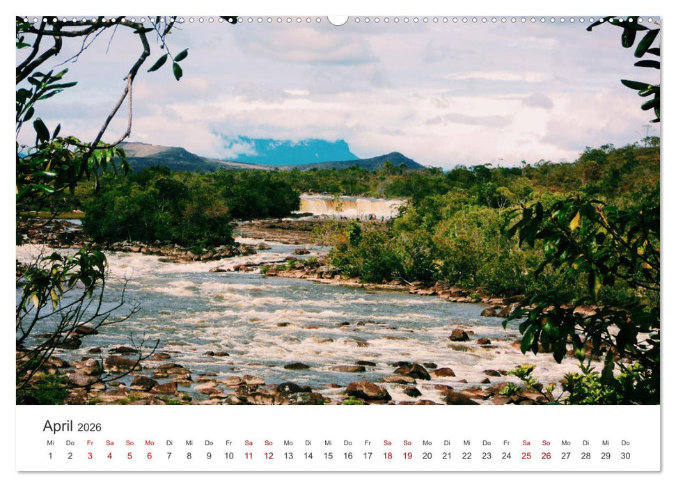 Venezuela - Eine Reise entlang der Karibikküste. (CALVENDO Premium Wandkalender 2026)