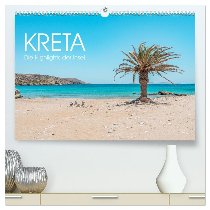 Kreta - Die Highlights der Insel (CALVENDO Premium Wandkalender 2026)
