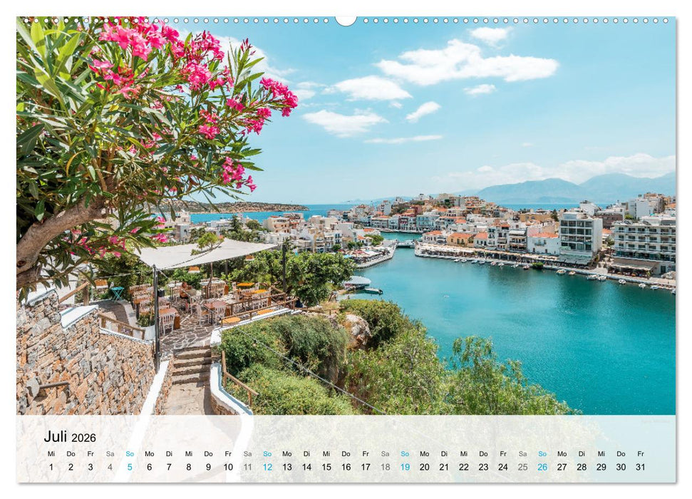 Kreta - Die Highlights der Insel (CALVENDO Premium Wandkalender 2026)