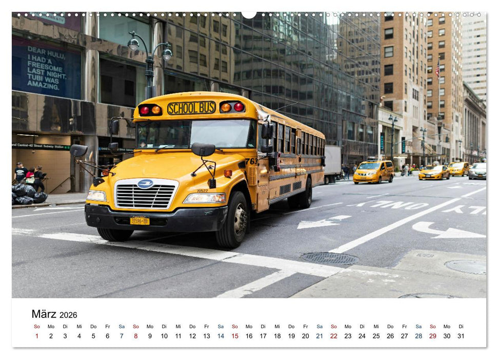 Meine Liebe New York (CALVENDO Wandkalender 2026)