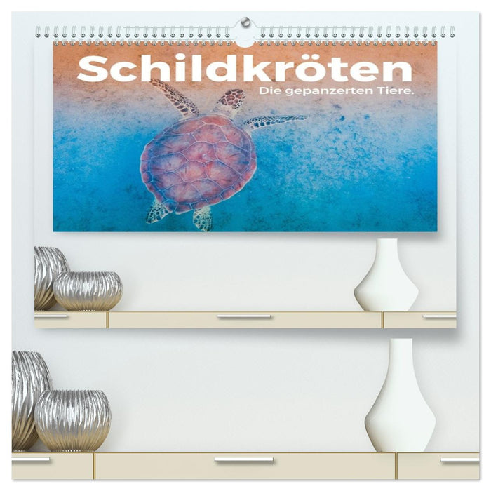 Schildkröten - Die gepanzerten Tiere. (CALVENDO Premium Wandkalender 2026)