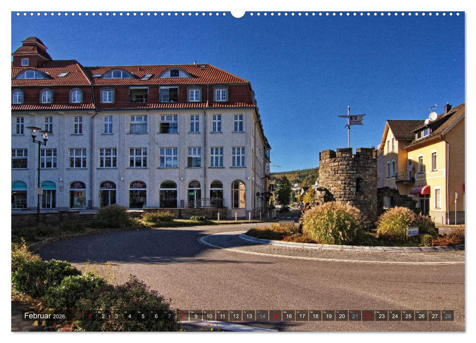 Stadtansichten Bergneustadt (CALVENDO Premium Wandkalender 2026)