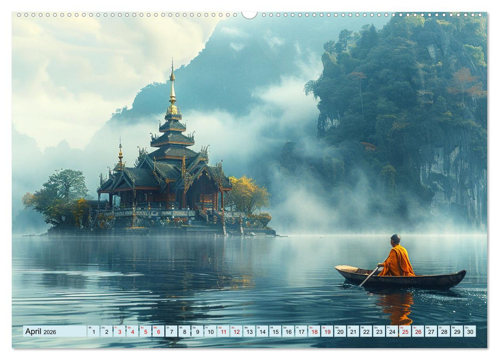 Komm mit in die Stille (CALVENDO Premium Wandkalender 2026)