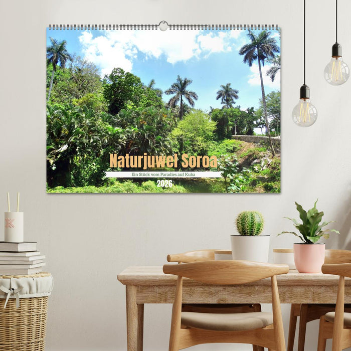 Naturjuwel Soroa - Ein Stück vom Paradies auf Kuba (CALVENDO Wandkalender 2026)