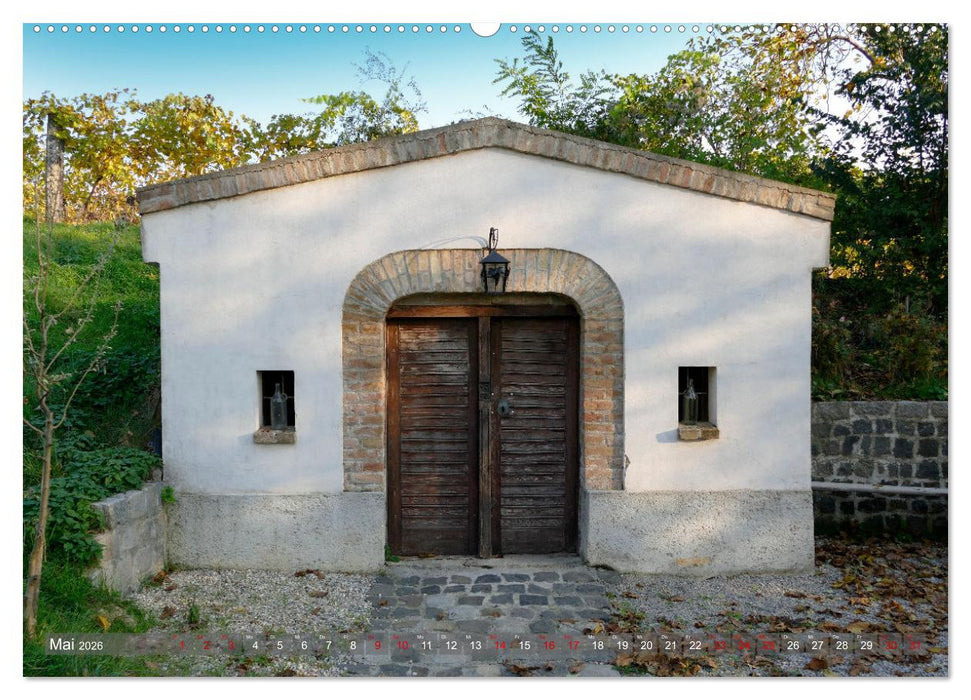 Kulturgut Kellergassen - Tradition und Geselligkeit im Weinviertel (CALVENDO Premium Wandkalender 2026)