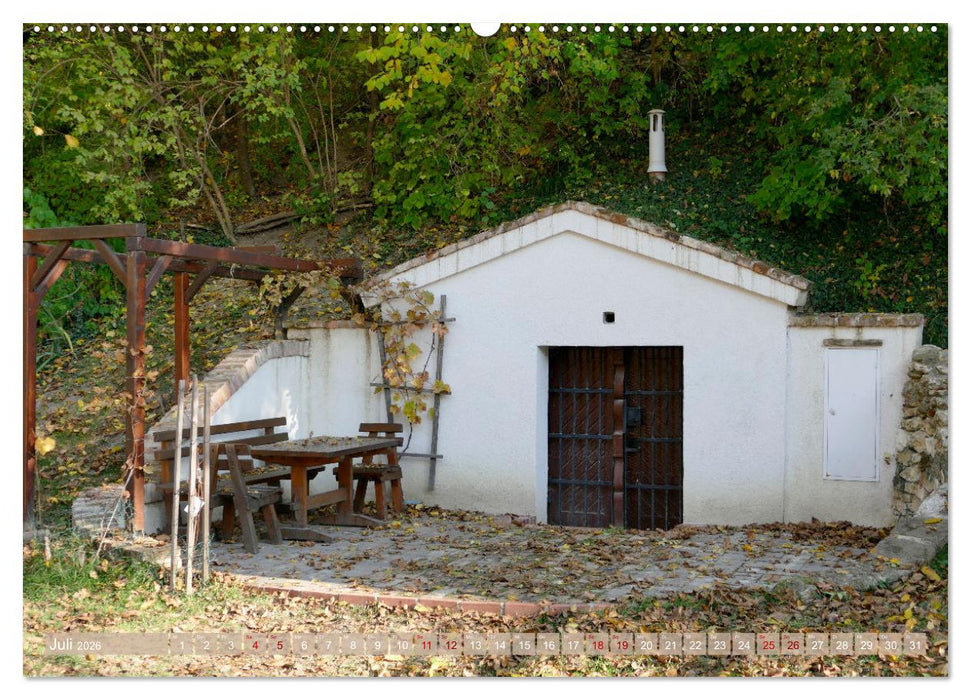 Kulturgut Kellergassen - Tradition und Geselligkeit im Weinviertel (CALVENDO Premium Wandkalender 2026)