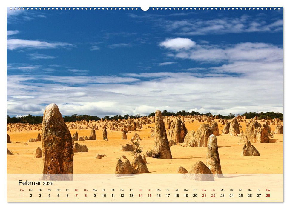 Magische Farbspiele der Wüste (CALVENDO Premium Wandkalender 2026)