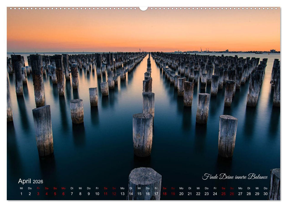 Magische Horizonte der Erde (CALVENDO Premium Wandkalender 2026)