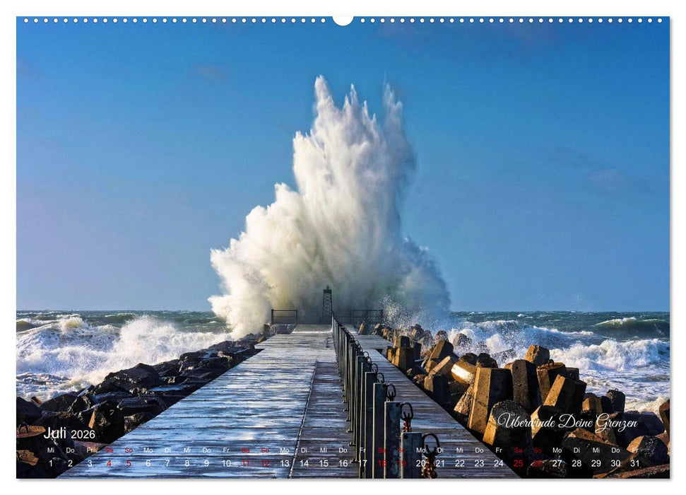 Magische Horizonte der Erde (CALVENDO Premium Wandkalender 2026)