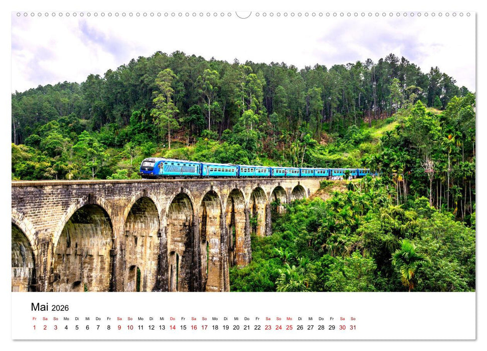 Sri Lanka - Eine wahre Perle im Indischen Ozean (CALVENDO Premium Wandkalender 2026)