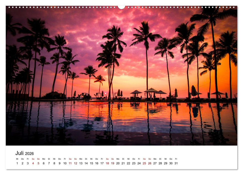 Sri Lanka - Eine wahre Perle im Indischen Ozean (CALVENDO Premium Wandkalender 2026)