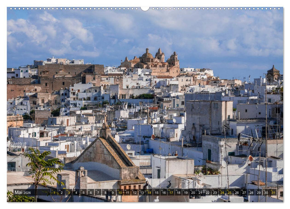 Apulien – Impressionen vom Südosten Italiens (CALVENDO Premium Wandkalender 2026)