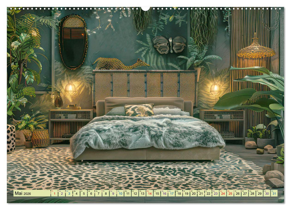 Gemütlichkeit mit Pflanzen (CALVENDO Wandkalender 2026)
