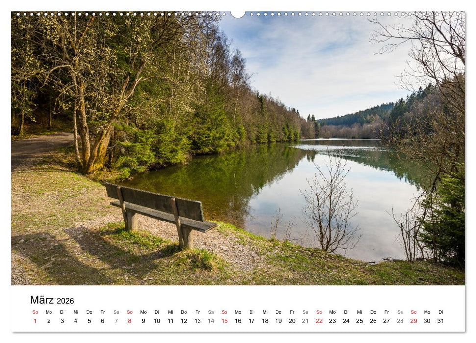 Wittgenstein – Eine Region mit beeindruckend schöner Landschaft (CALVENDO Premium Wandkalender 2026)
