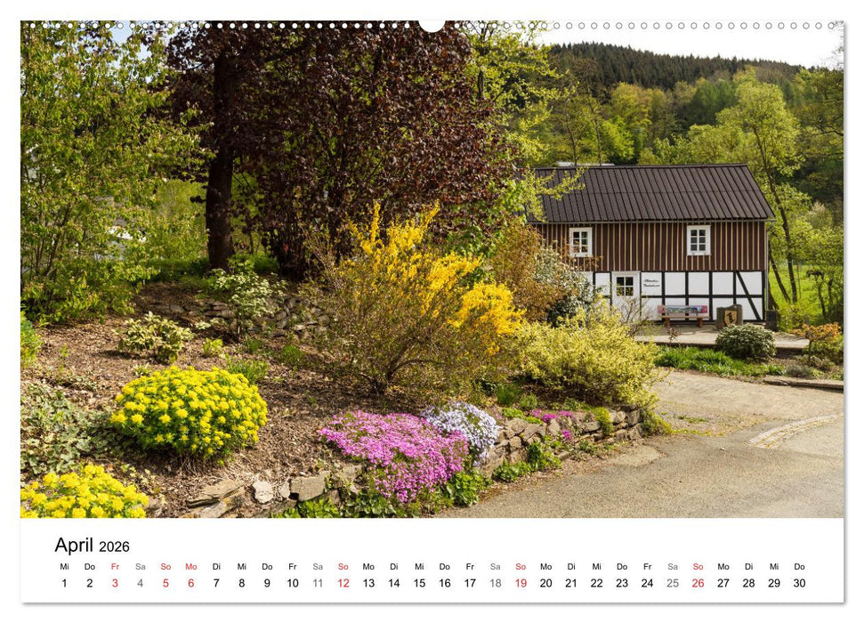 Wittgenstein – Eine Region mit beeindruckend schöner Landschaft (CALVENDO Premium Wandkalender 2026)
