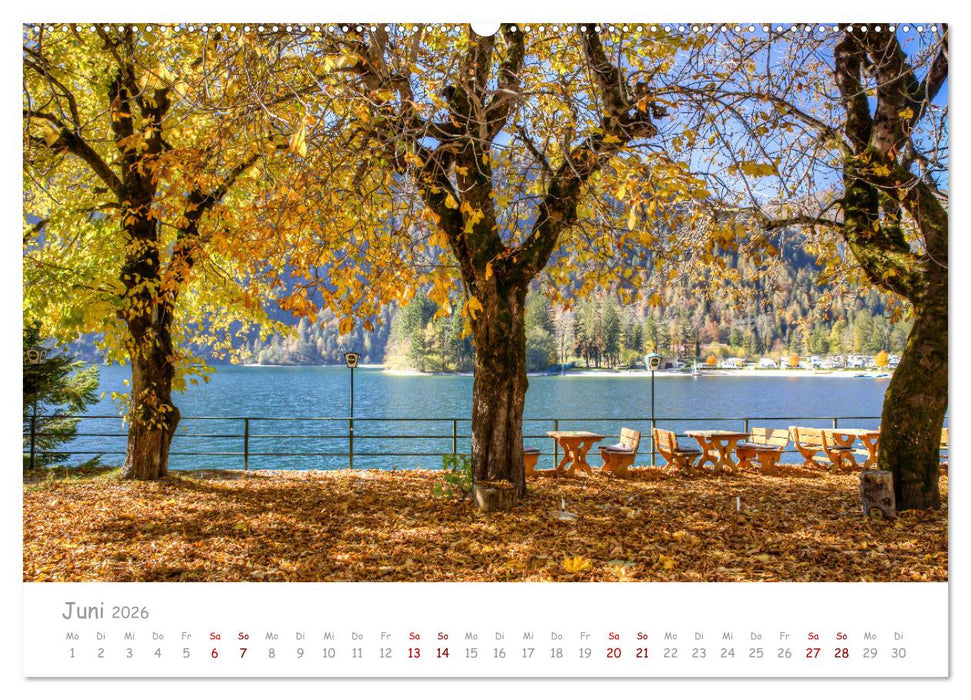 Tirol - Herbst am Achensee (CALVENDO Premium Wandkalender 2026)