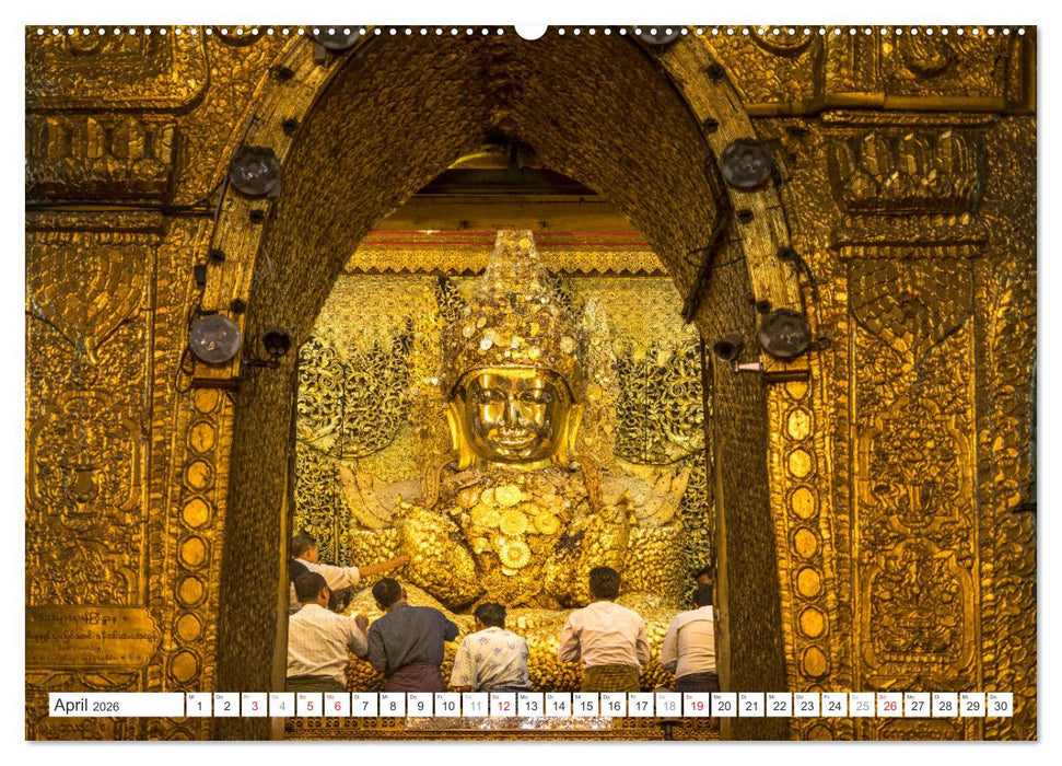 Siddhartha Gautama - Buddha (CALVENDO Premium Wandkalender 2026)