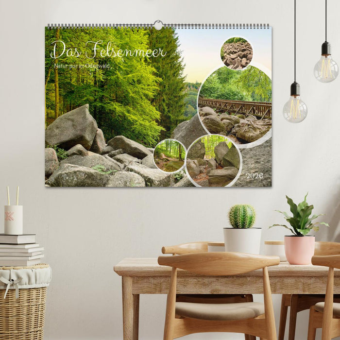 Das Felsenmeer - Natur pur im Odenwald (CALVENDO Wandkalender 2026)