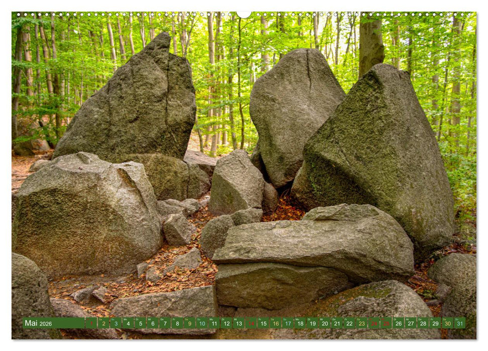 Das Felsenmeer - Natur pur im Odenwald (CALVENDO Wandkalender 2026)
