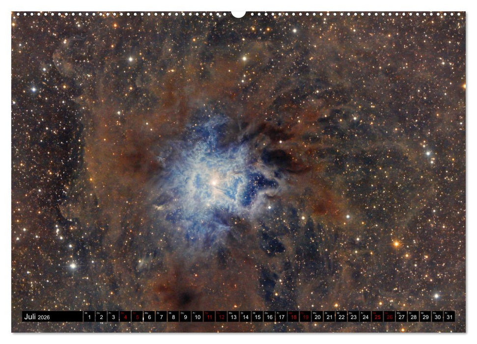 Wunder des Deepsky (CALVENDO Premium Wandkalender 2026)