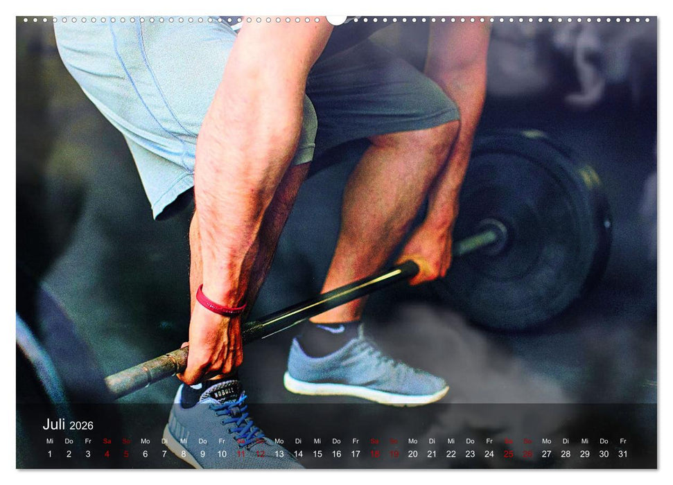 Kraftsport (CALVENDO Premium Wandkalender 2026)