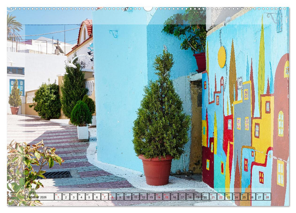 Schönes Rhodos (CALVENDO Premium Wandkalender 2026)