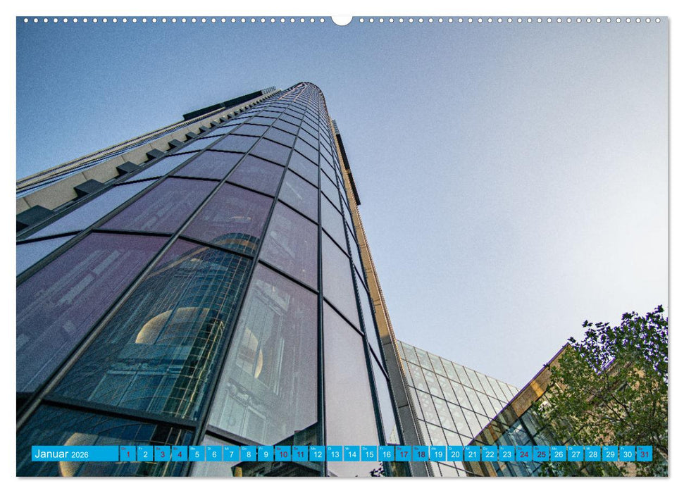 Towers of Frankfurt Fotokalender 2026 (CALVENDO Premium Wandkalender 2026)