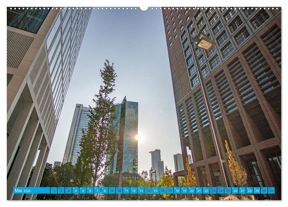 Towers of Frankfurt Fotokalender 2026 (CALVENDO Premium Wandkalender 2026)