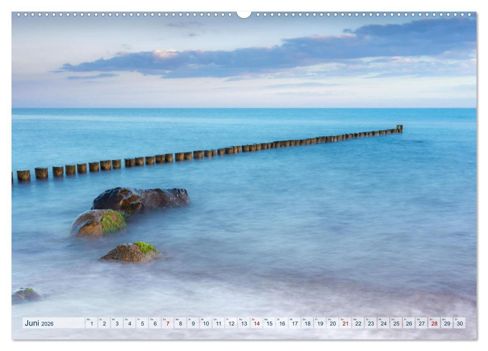 Farben der Ostsee (CALVENDO Premium Wandkalender 2026)