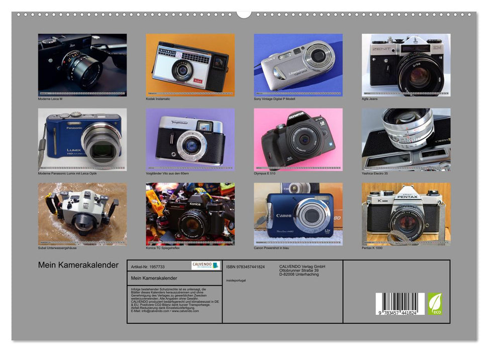 Mein Kamerakalender (CALVENDO Premium Wandkalender 2026)