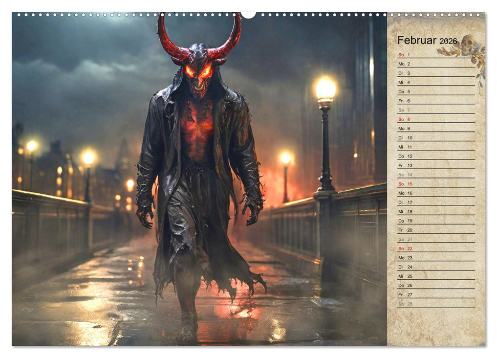 Viktorianische Schrecken (CALVENDO Wandkalender 2026)