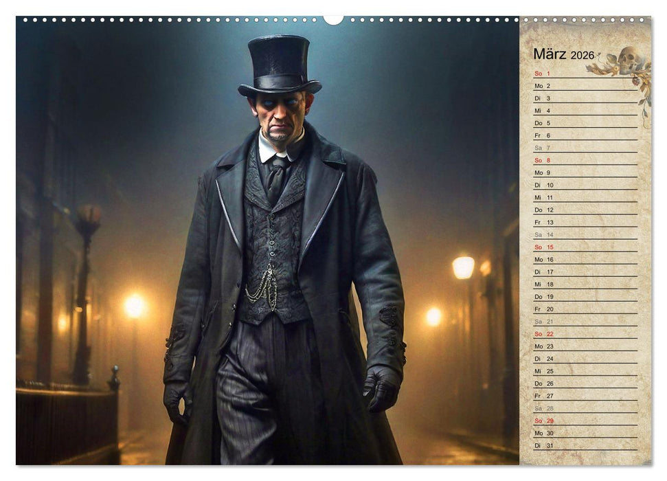 Viktorianische Schrecken (CALVENDO Wandkalender 2026)