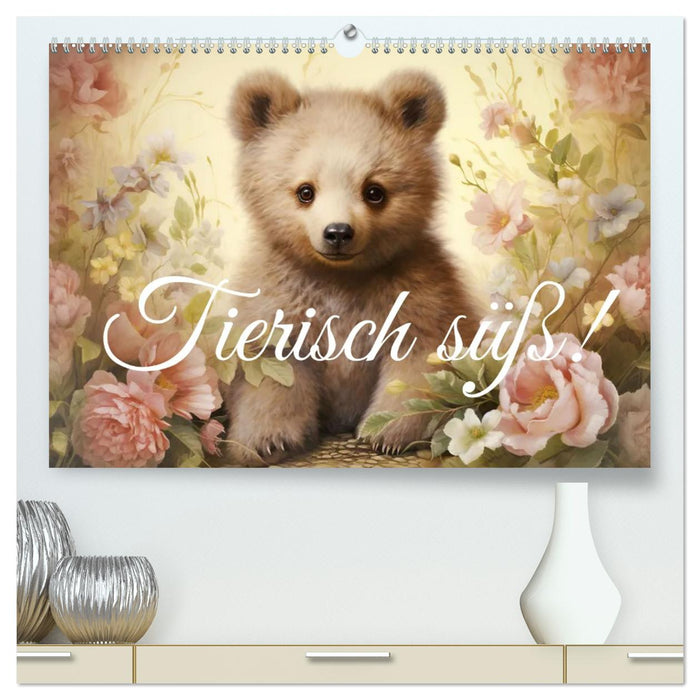 Tierisch süß! (CALVENDO Premium Wandkalender 2026)