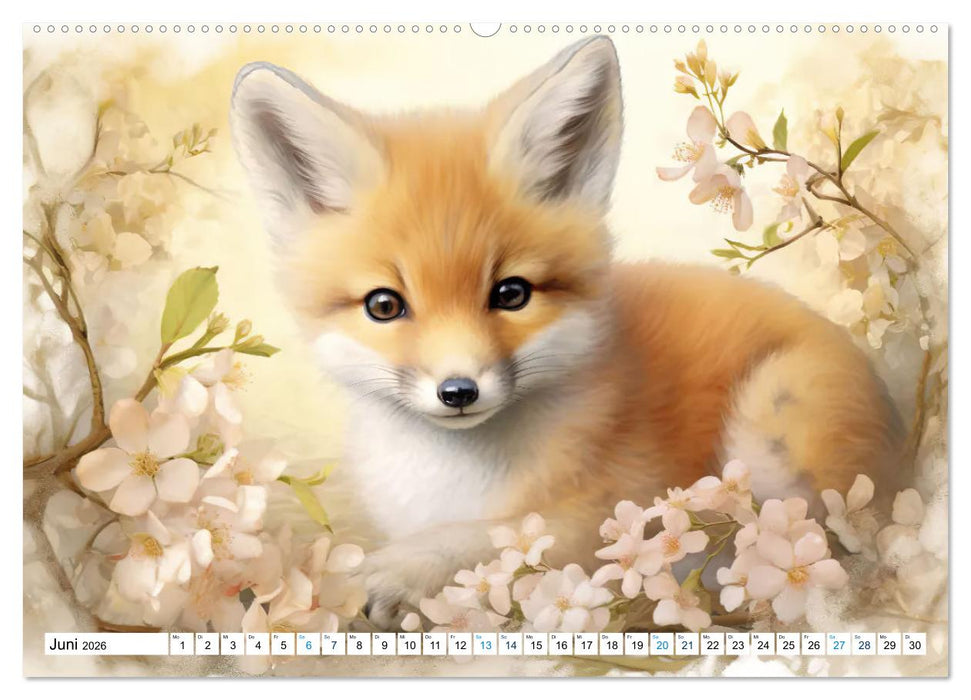 Tierisch süß! (CALVENDO Premium Wandkalender 2026)