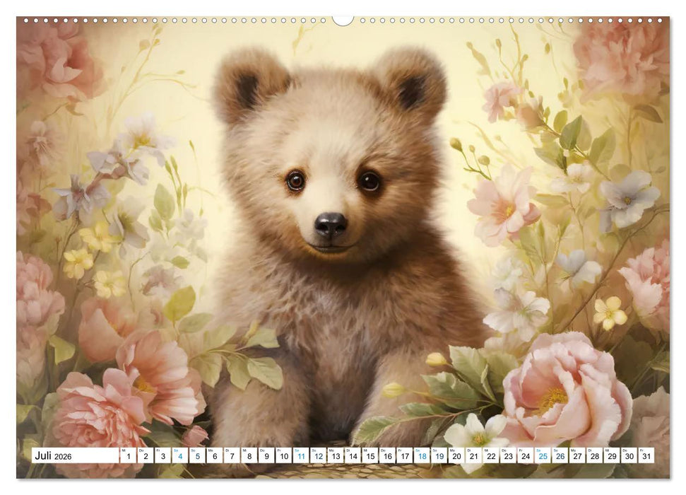 Tierisch süß! (CALVENDO Premium Wandkalender 2026)