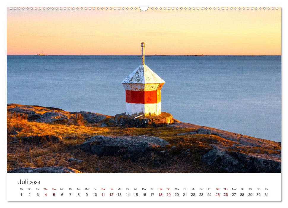 Finnland - Den Polarlichtern nahe. (CALVENDO Premium Wandkalender 2026)