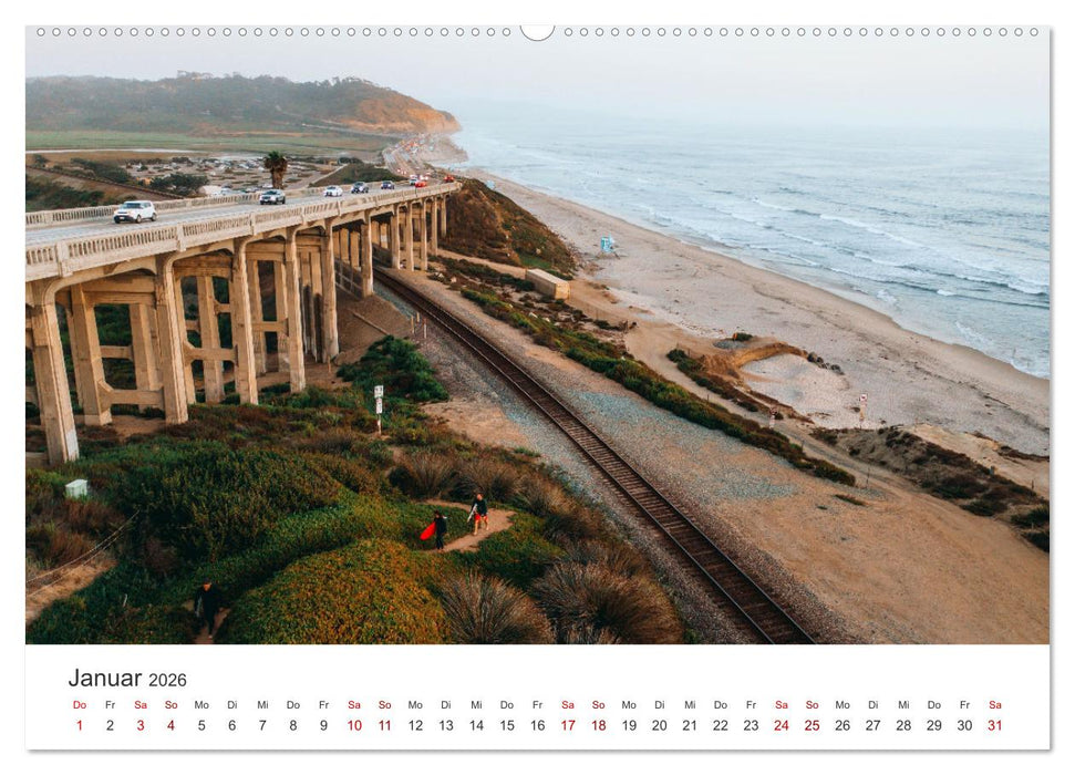 San Diego - Die einzigartige Stadt am Pazifik. (CALVENDO Premium Wandkalender 2026)