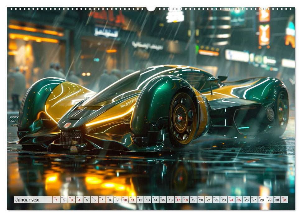 Future Rides (CALVENDO Premium Wandkalender 2026)