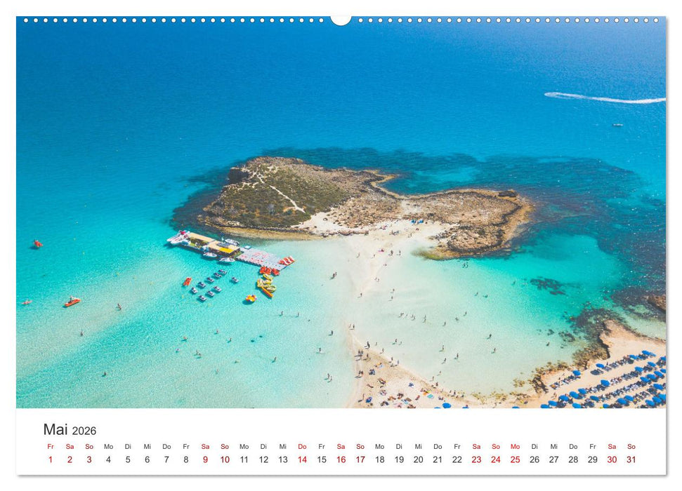 Zypern - Eine bezaubernde Reise. (CALVENDO Premium Wandkalender 2026)