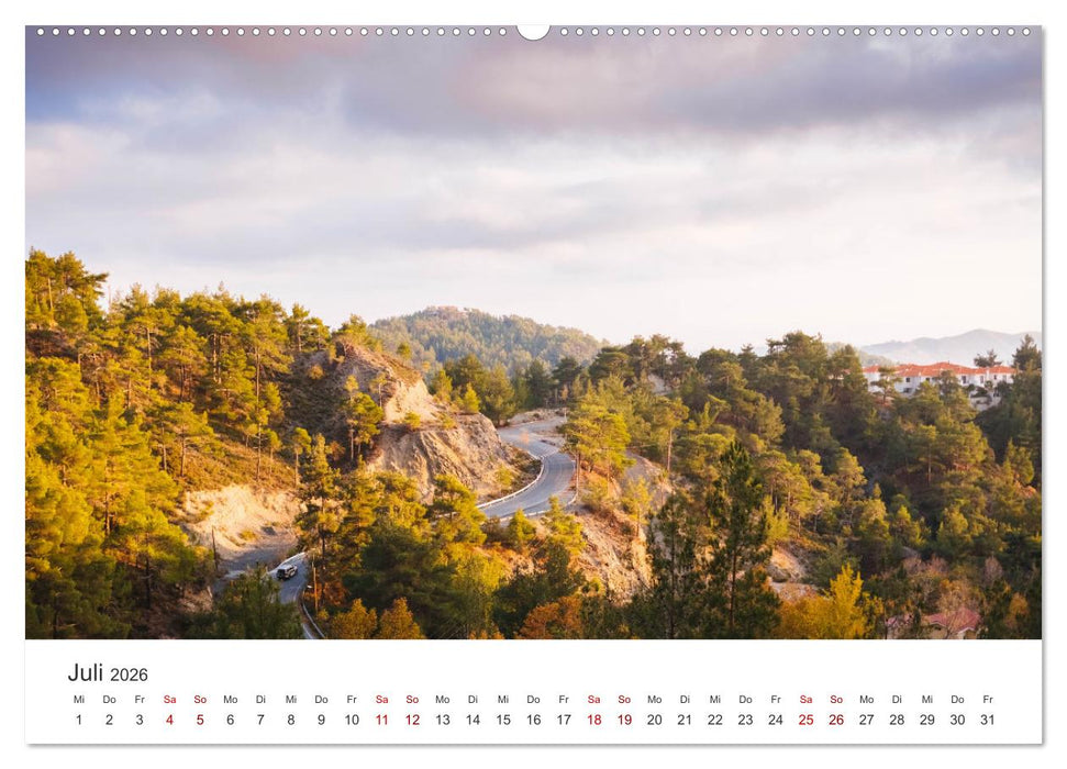 Zypern - Eine bezaubernde Reise. (CALVENDO Premium Wandkalender 2026)
