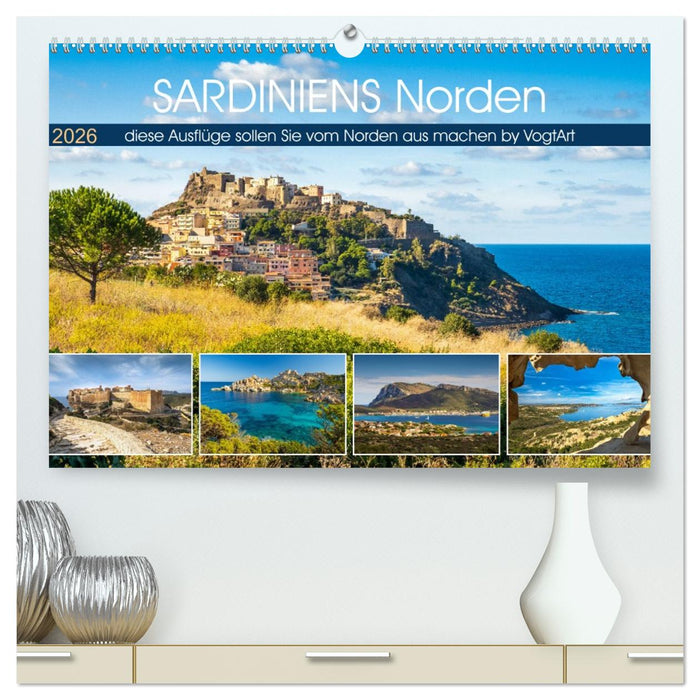 Sardiniens Norden (CALVENDO Premium Wandkalender 2026)