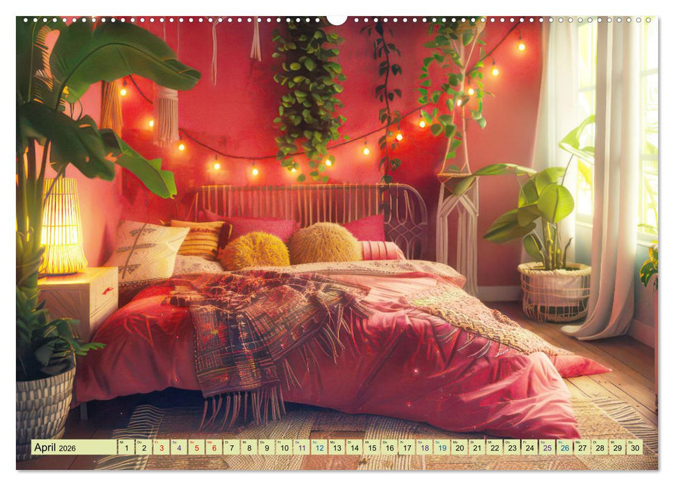 Gemütlichkeit mit Pflanzen (CALVENDO Premium Wandkalender 2026)