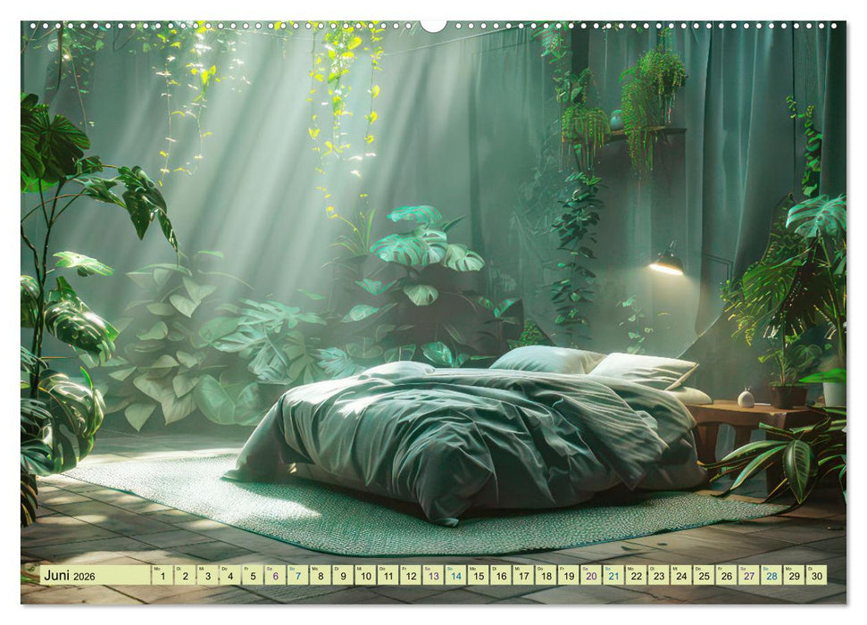 Gemütlichkeit mit Pflanzen (CALVENDO Premium Wandkalender 2026)