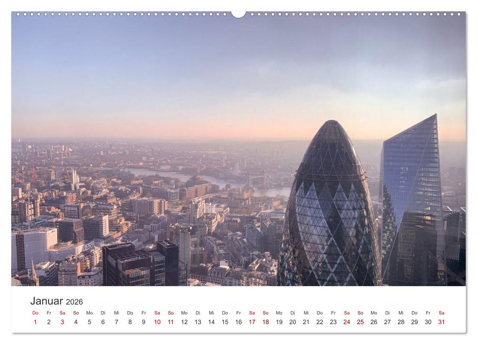 London - Die faszinierende Hauptstadt Englands. (CALVENDO Premium Wandkalender 2026)